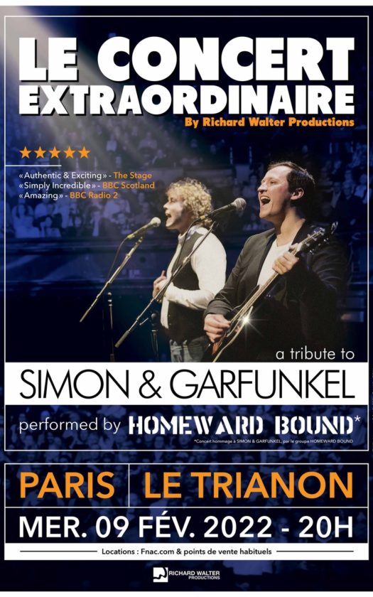  HOMEWARD BOUND Le Mercredi 9 Février 2022 à 20h00 