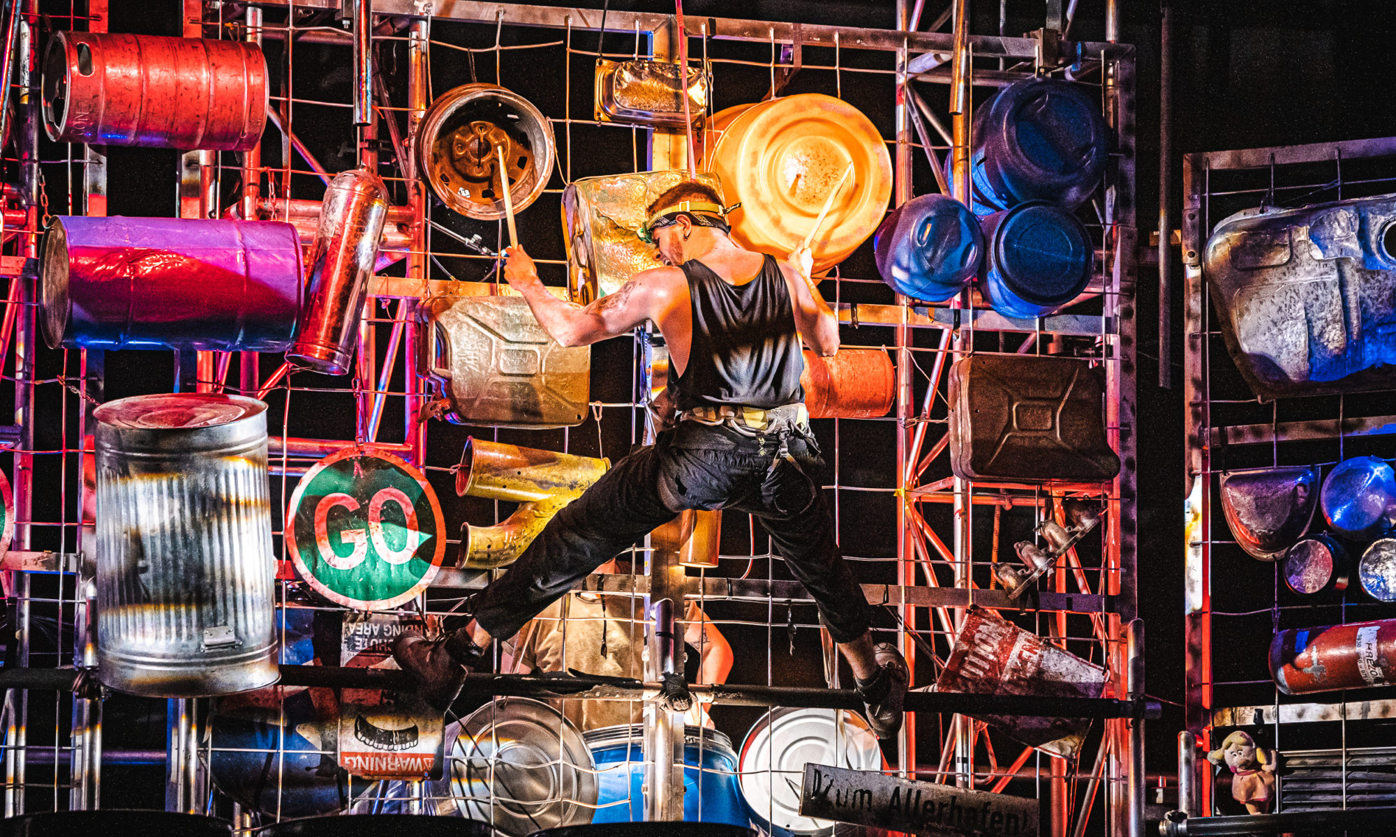 Stomp au Théâtre Bobino à Paris