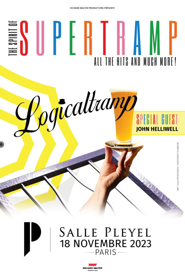 Logicaltramp, le show tribute à Supertramp à la Salle Pleyel le 18/11