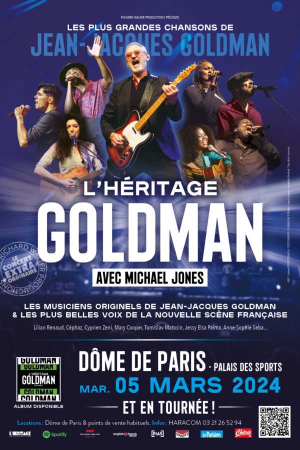 L'héritage Goldman - Dôme de Paris