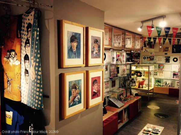 portraits des Beatles