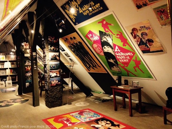 Poursuite de la visite dans les combles